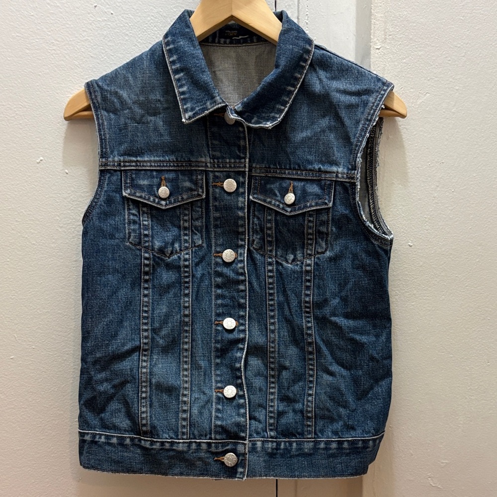 J. Crew Vintage Small Womens Denim Vest
